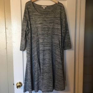New 3x motherhood maternity PLUS warm knit dress